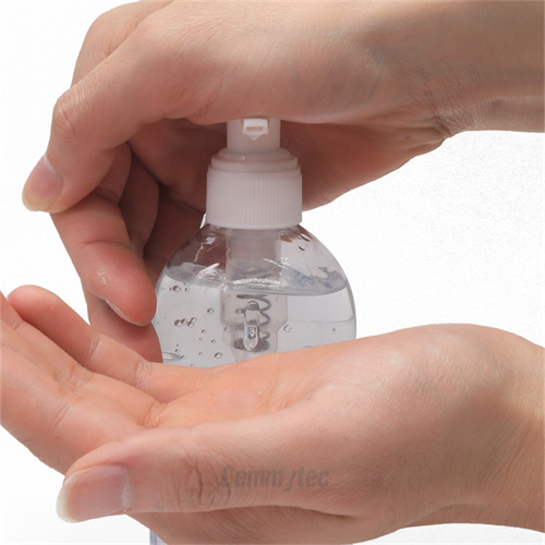 Pump Round Bottle Alcohol Disinfection Gel- Safe & Organic Ingredients