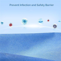 Disposable CSR Sterilization Wraps-Non-Woven-size 100 x 100 cm- Sterilization with Steam & EO