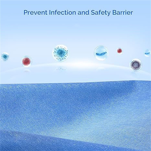 Disposable CSR Sterilization Wraps-Non-Woven-size 100 x 100 cm- Sterilization with Steam & EO