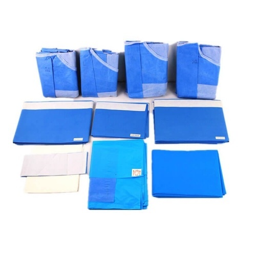 Disposable surgical pack-Easy to use, Ideal for Steam, EO, and Plasma Sterilization Processes