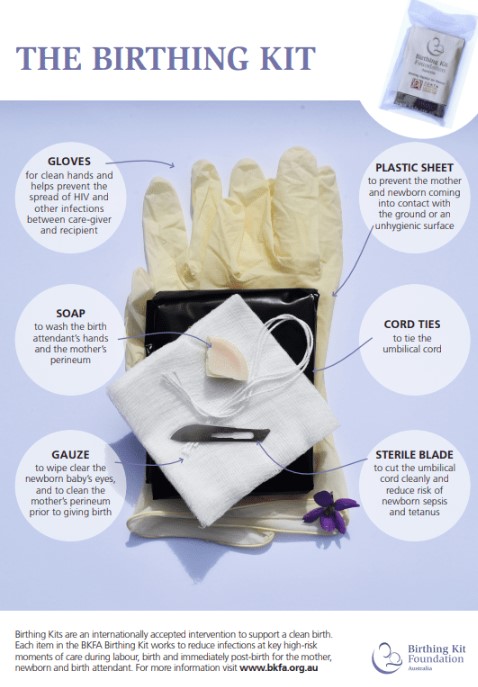 Components of a Disposable Delivery Kit