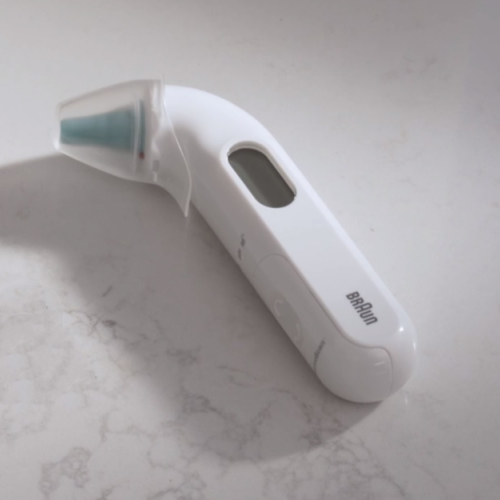 Ear Thermometer-ExacTemp Stability Indicator for Professional Accuracy, Digital Display, Baby and Infant Friendly, No. 1 Brand Recommended by Pediatricians