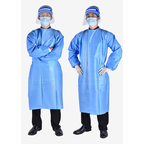 isolation gown AAMI3-with Elastic Wrists-Resistant and Latex-Free Gowns