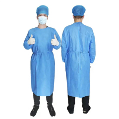 isolation gown AAMI3-with Elastic Wrists-Resistant and Latex-Free Gowns