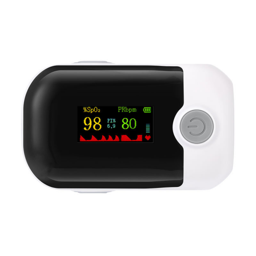 Digital finger pulse oximeter