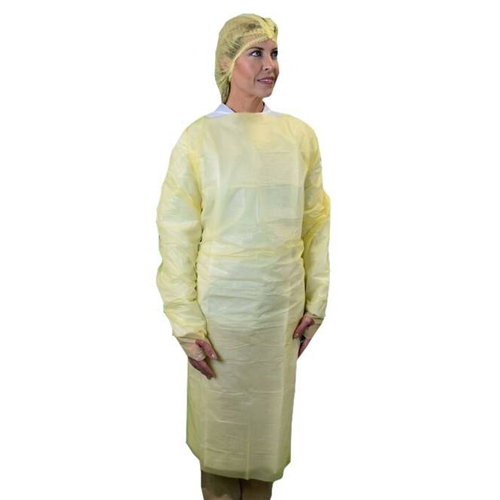 Isolation gown AAMI2--with Elastic Wrists-Resistant and Latex-Free Gowns