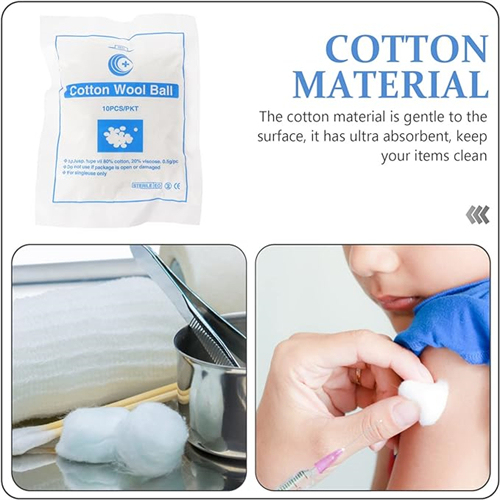 Medical Cotton Ball-Skin-absorb liquids, wipe wounds, apply medicines, etc