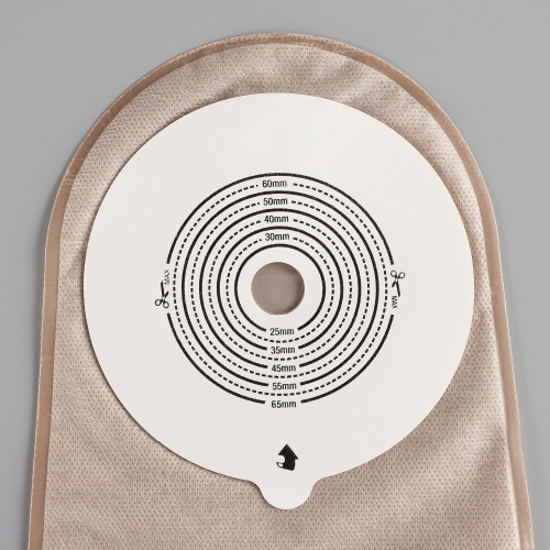 MDK Medical One-piece open ostomy pouch (Clip-Single ring)