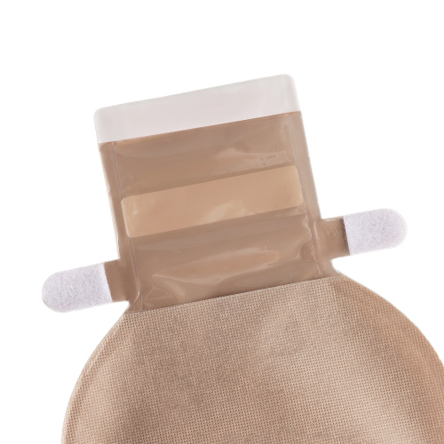 MDK Medical One-piece open ostomy pouch (Velcro-Single ring)