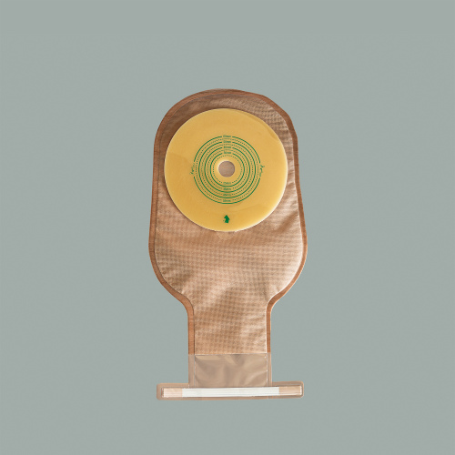 MDK Medical One-piece open ostomy pouch (Aluminum strip-Single ring)