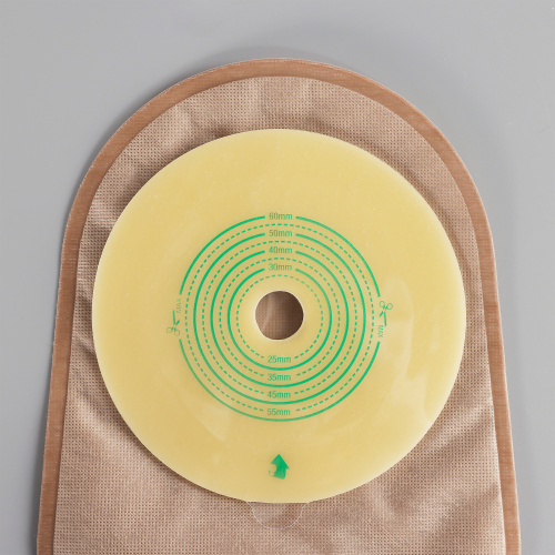 MDK Medical One-piece open ostomy pouch (Velcro-Single ring)