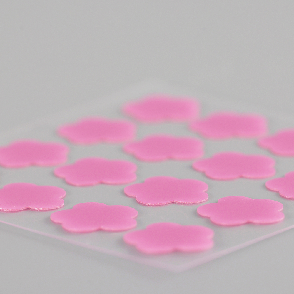 Acne patch-Flower shape sticker-16 pieces-Pink color-Hydrocolloid acne patch