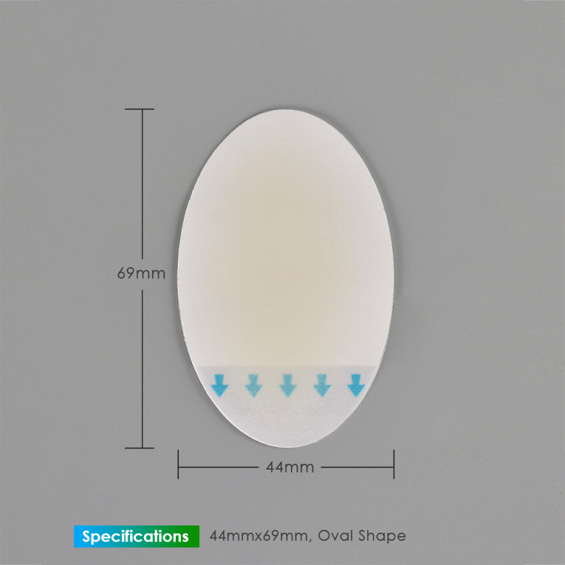 Foot patch hydrocolloid-Oval shape-L size-44mmx69mm-Blister bandage