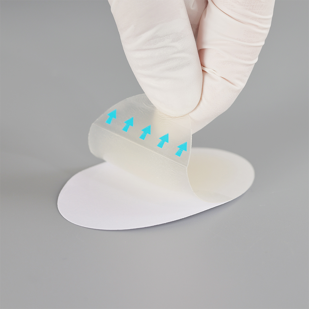 Foot patch hydrocolloid- Oval shape-M size-37mmx55mm-Blister bandage
