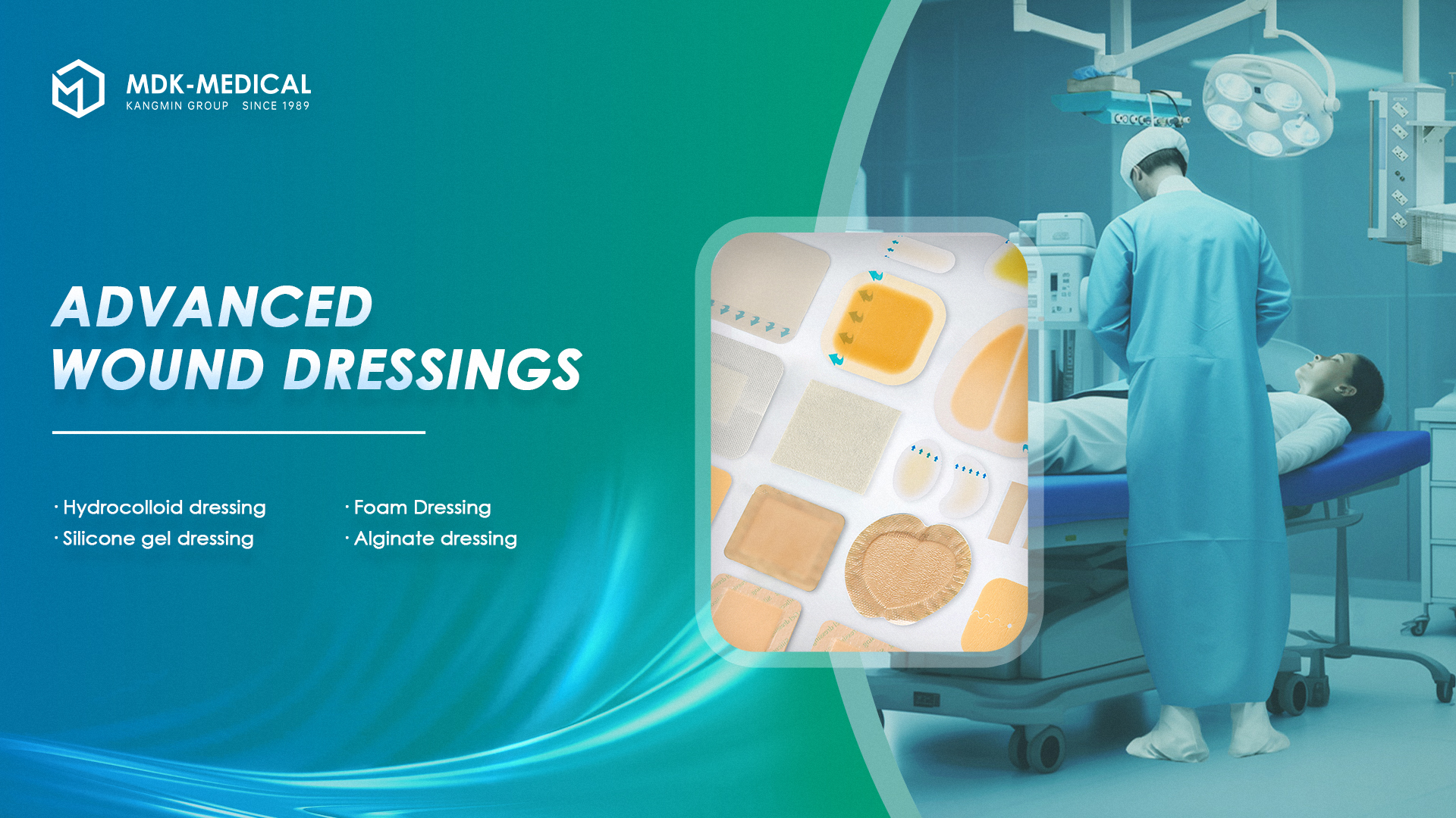 MDK medical - Advanced wound dressings