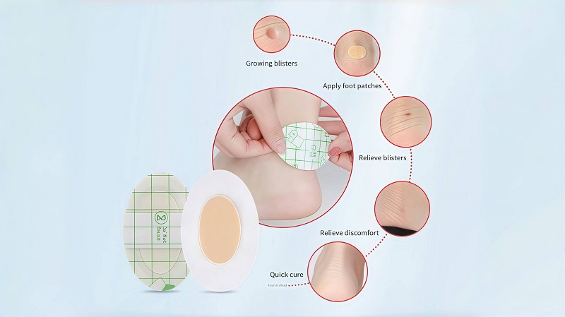 Hydrocolloid Foot Patches: Heal Blisters & Calluses Fast! | MDK Medical