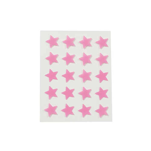 Acne patch-Star shape sticker-20 pieces-Pink color-Hydrocolloid acne patch