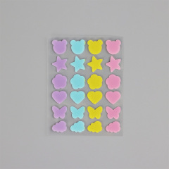 Acne patch-Multishape sticker-24 pieces-Multicolor-Hydrocolloid acne patch