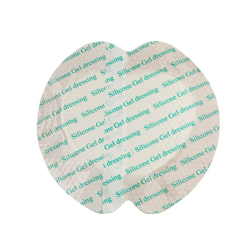 Sacral Foam Dressing, Silicone adhesive with boarder, Size 18 x 18 cm / 7"x7", matt PU film backing, Bed Sore Treatment Bandage for Sacrum