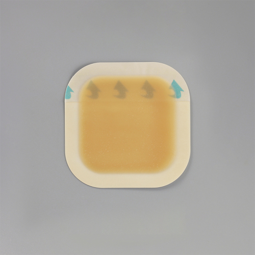 10x10cm (4"x4") Bordered Hydrocolloid Adhesive Dressing For Advanced Wound Care