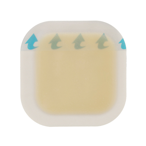 Bordered Hydrocolloid Dressing, size 15 cm x 15 cm / 6"x 6", Thickness 0.6mm, Adhesive And Bordered , Advanced Wound Care Solution