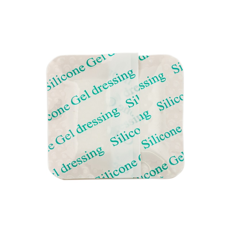 Silicone Self-Adhesive Foam Dressings With Border, Size 5 cm x 5 cm / 2'' x 2'', Advanced Wound Care Solution