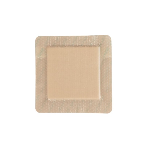 Silicone Foam Dressings, Size 15 cm x 15 cm / 6'' x 6'', Advanced Wound Care Solution