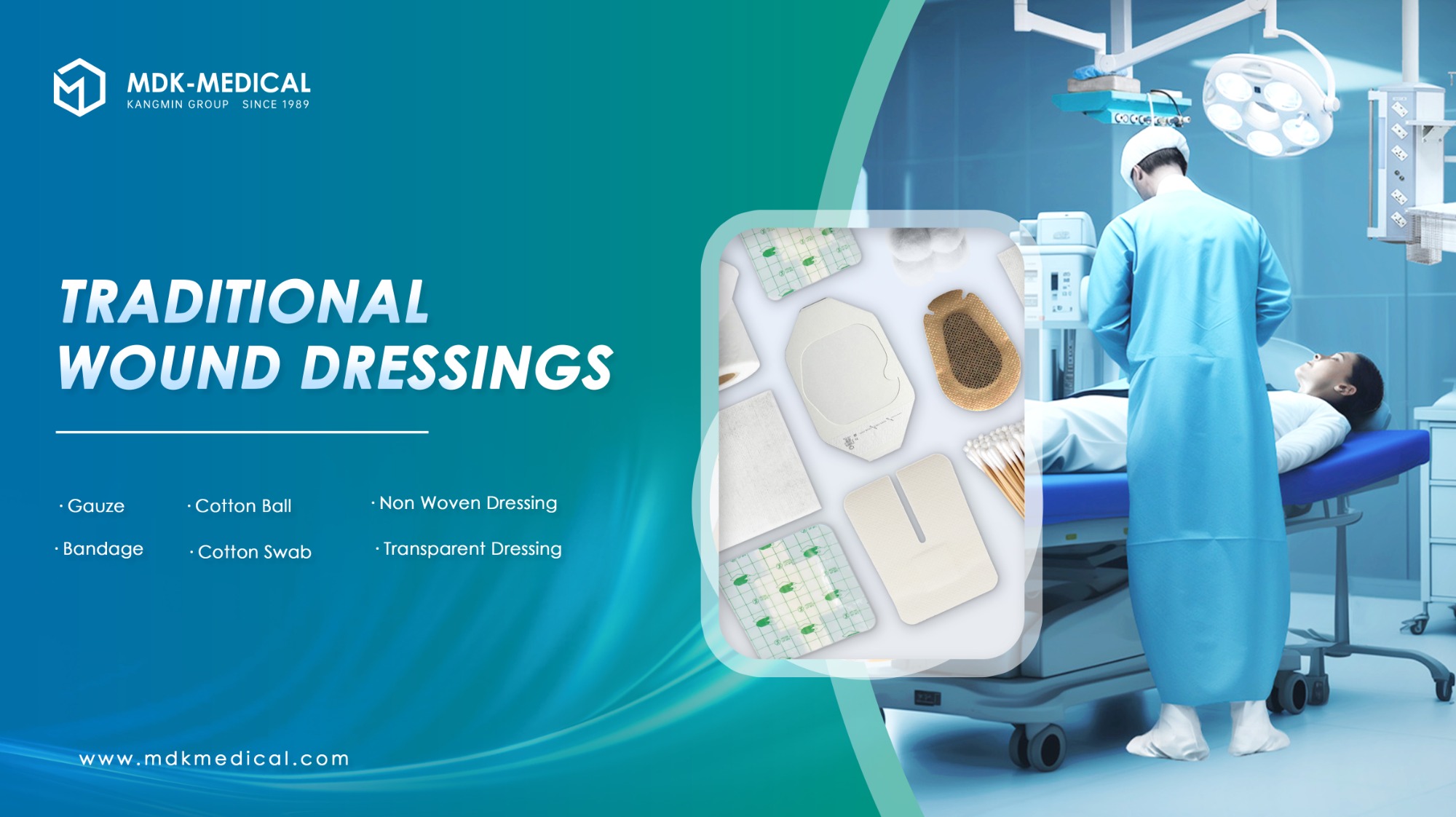 Basic wound dressings