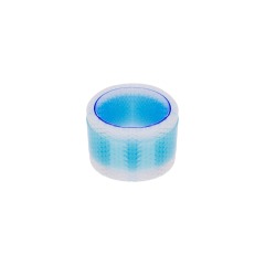 Silicone scar tape roll, size Width 2.5 cm, Lenth 1 m~5 m, color blue, scar care solution