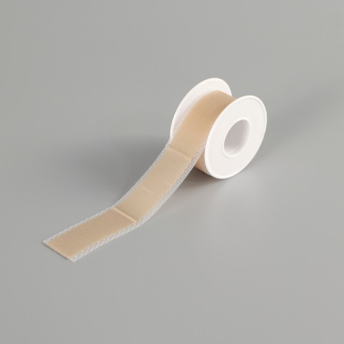 Silicone scar tape roll, size Width 2.5 cm, Lenth 1 m~5 m, color brown, scar care solution