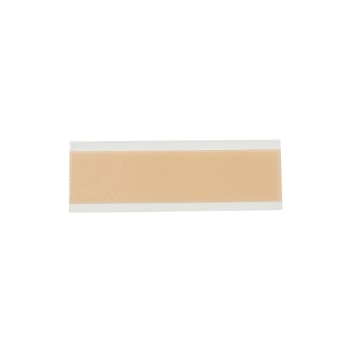Silicone scar sheet, size 3 cm X 15 cm, color brown, scar care solution