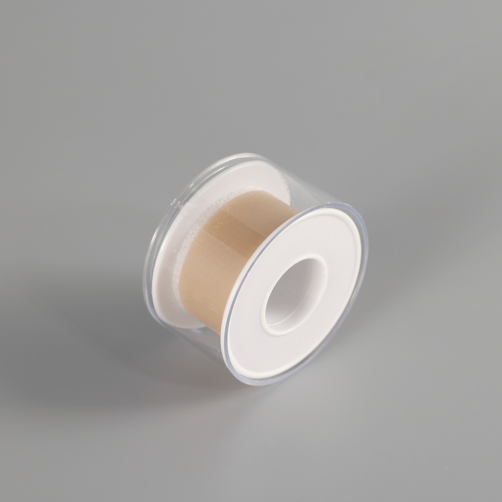 Silicone scar tape roll, size Width 2.5 cm, Lenth 1 m~5 m, color brown, scar care solution