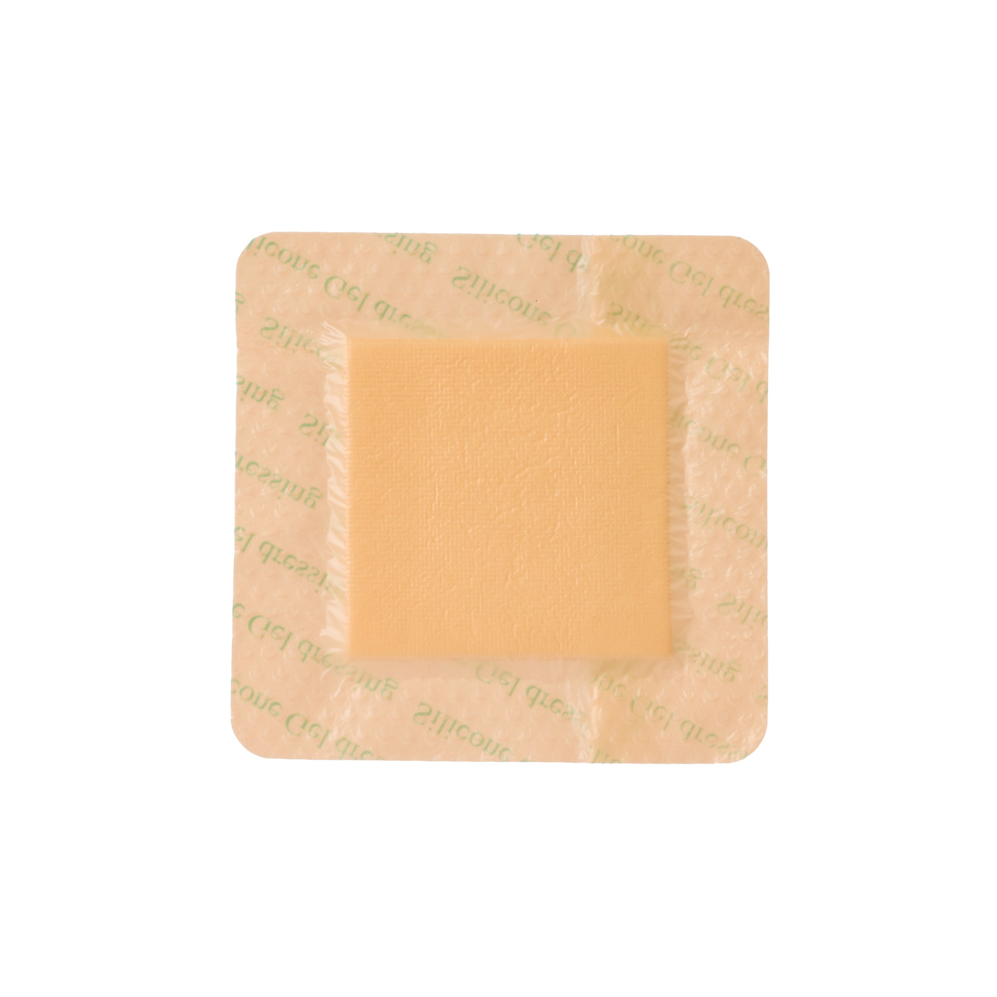 Silicone Adhesive Foam Dressing With Border, Size 10 cm x 10 cm / 4'' x 4'', Advanced Wound Care Solution