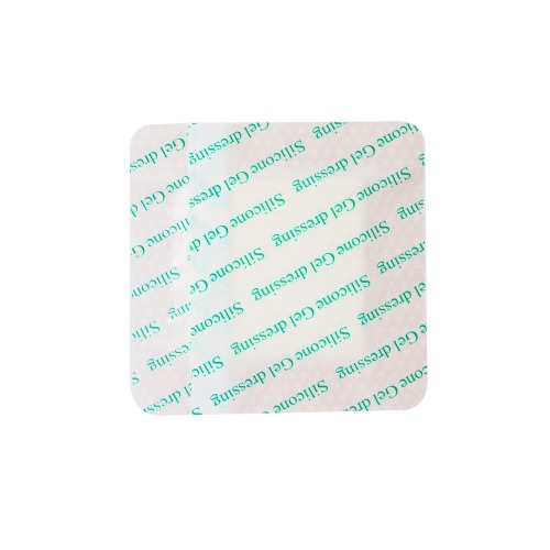 Silicone Adhesive Border Foam Dressing, Size 12.5 cm x 12.5 cm / 5'' x 5'', Advanced Wound Care Solution