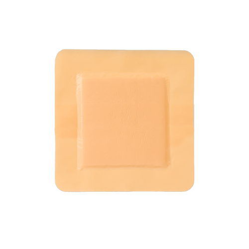 Hydrocolloid Foam dressing With Border, size 18 cm x 18 cm / 7"x 7", Advanced Wound Care Solution, Comfortable Healing for Wounds