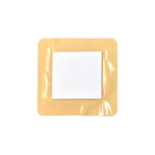 Hydrocolloid Foam Dressing For Burns, size 10 cm x 10 cm / 4"x 4", Advanced Wound Care Solution, Comfortable Healing for Wounds