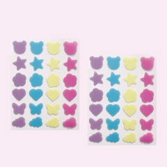 Acne patch-Multishape sticker-24 pieces-Multicolor-Hydrocolloid acne patch