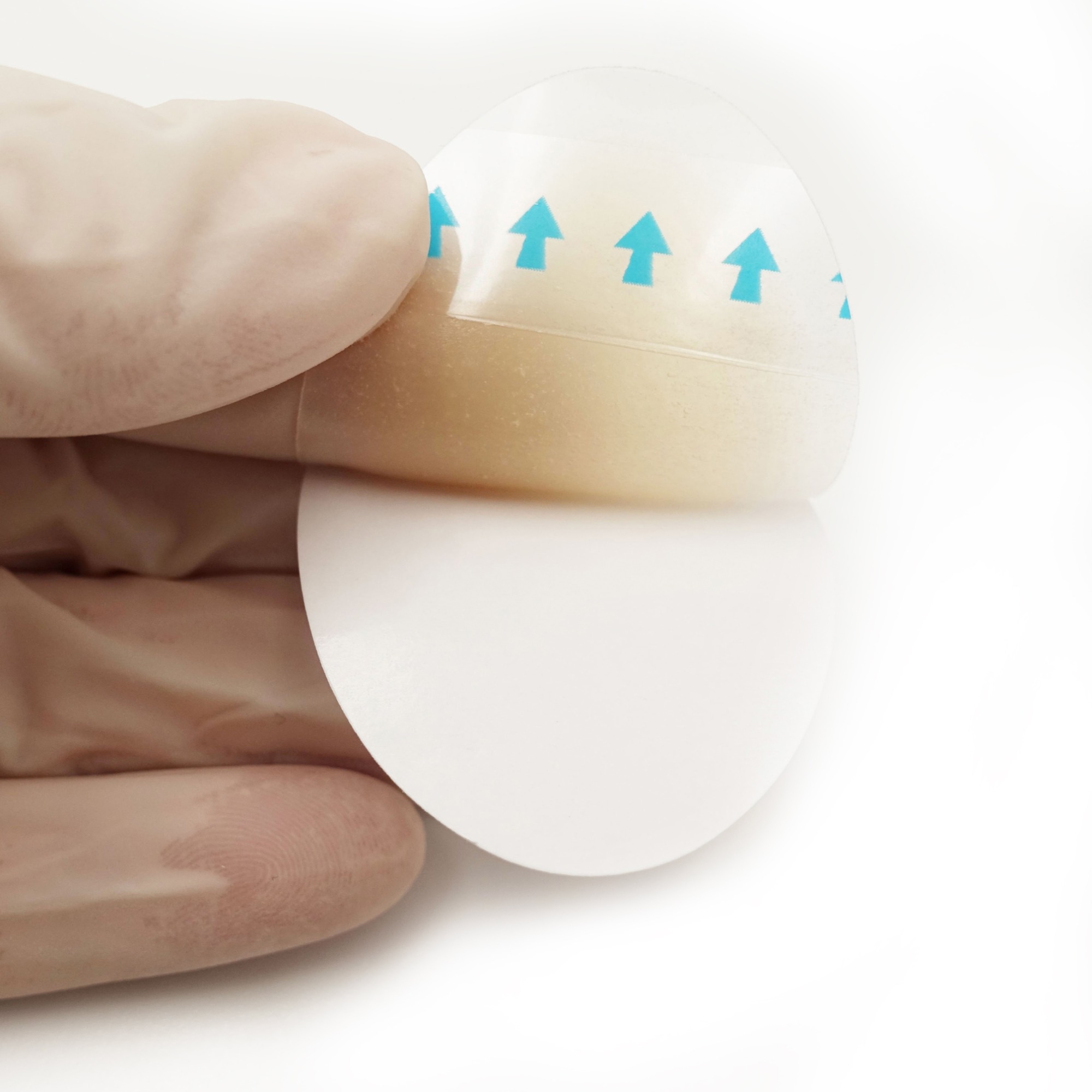 Foot patch hydrocolloid- Oval shape-M size-37mmx55mm-Blister bandage