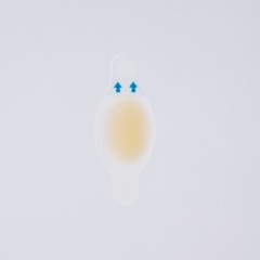 Foot patch hydrocolloid-Watch shape-L size-28mmx69mm-Blister bandage