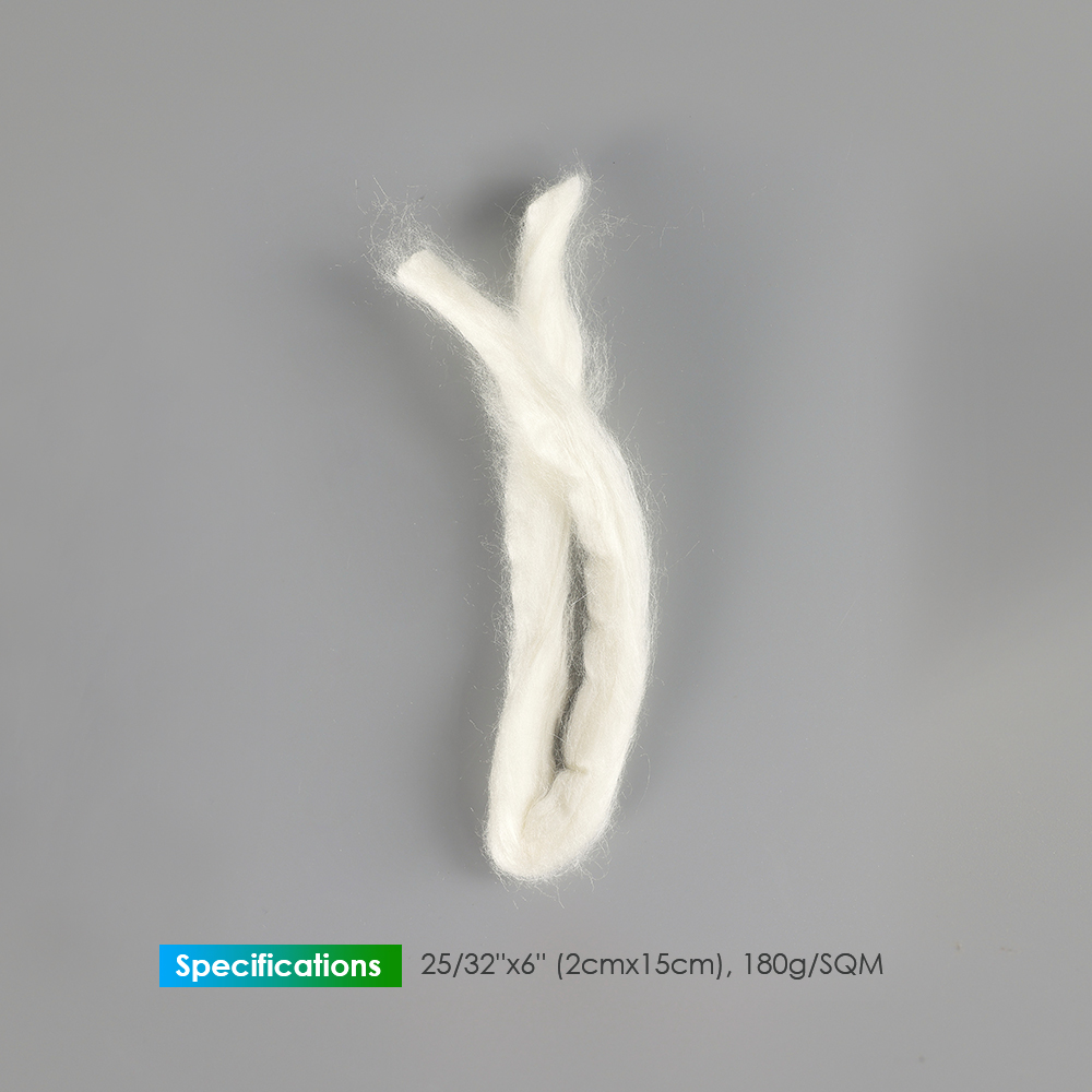 Alginate Dressing In Roll, size 2 cm x 15 cm, Advanced Wound Care Solution, Suitable for cuts and lacerations, Post Surgical Wounds.