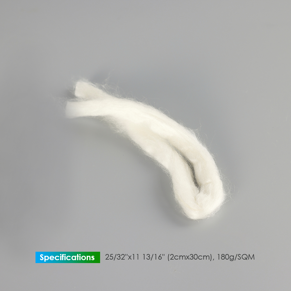 Alginate Dressing In Roll, size 2 cm x 30 cm, Advanced Wound Care Solution, Suitable for cuts and lacerations, Post Surgical Wounds.