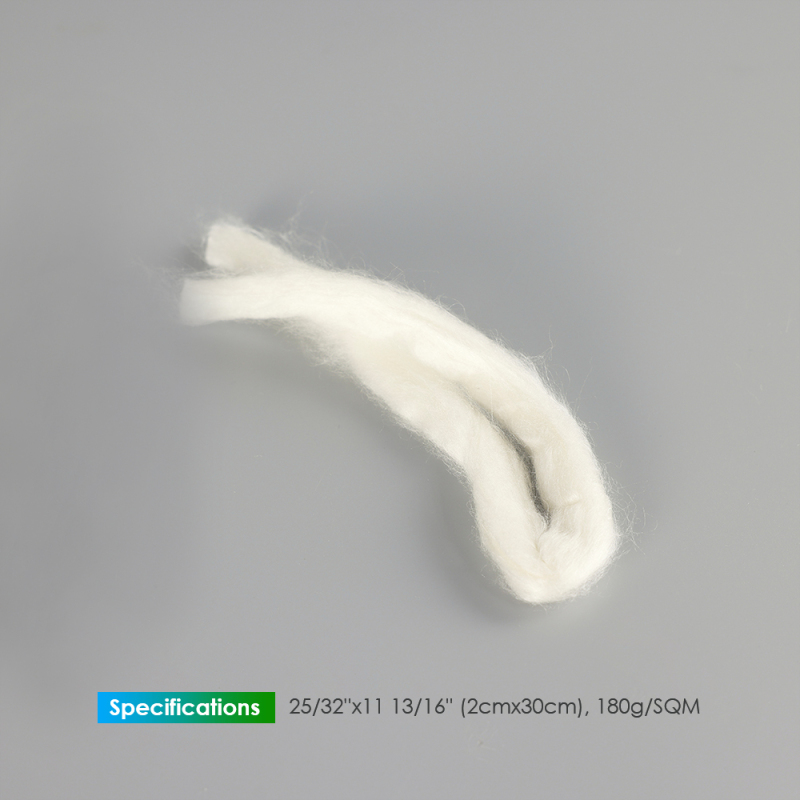 Alginate Dressing In Roll, size 2 cm x 30 cm, Advanced Wound Care Solution, Suitable for cuts and lacerations, Post Surgical Wounds.