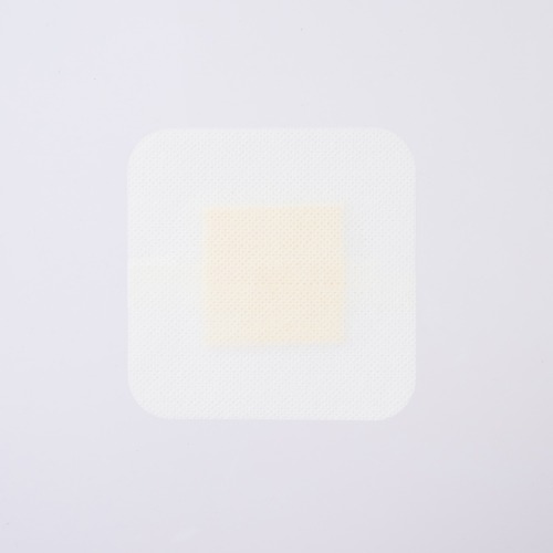 Alginate Dressing with Adhesive Border, size 10 cm x 10 cm / 4"x 4", Advanced Wound Care Solution, Suitable for cuts and lacerations, Post Surgical Wounds.