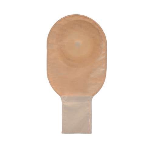 One-piece Drainable Ostomy pouch-Clip-Double ring adhesive--PET backing-Secure and Comfortable Stoma Care
