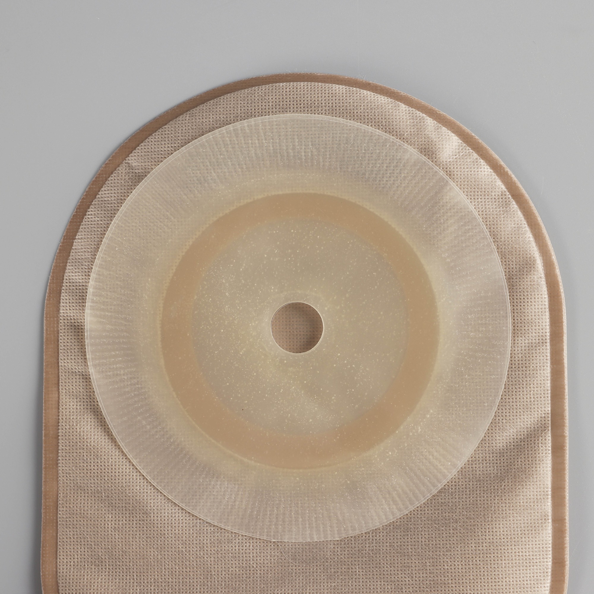 One-piece Drainable Ostomy pouch-Clip-Single ring adhesive-PET backing-Secure and Comfortable Stoma Care