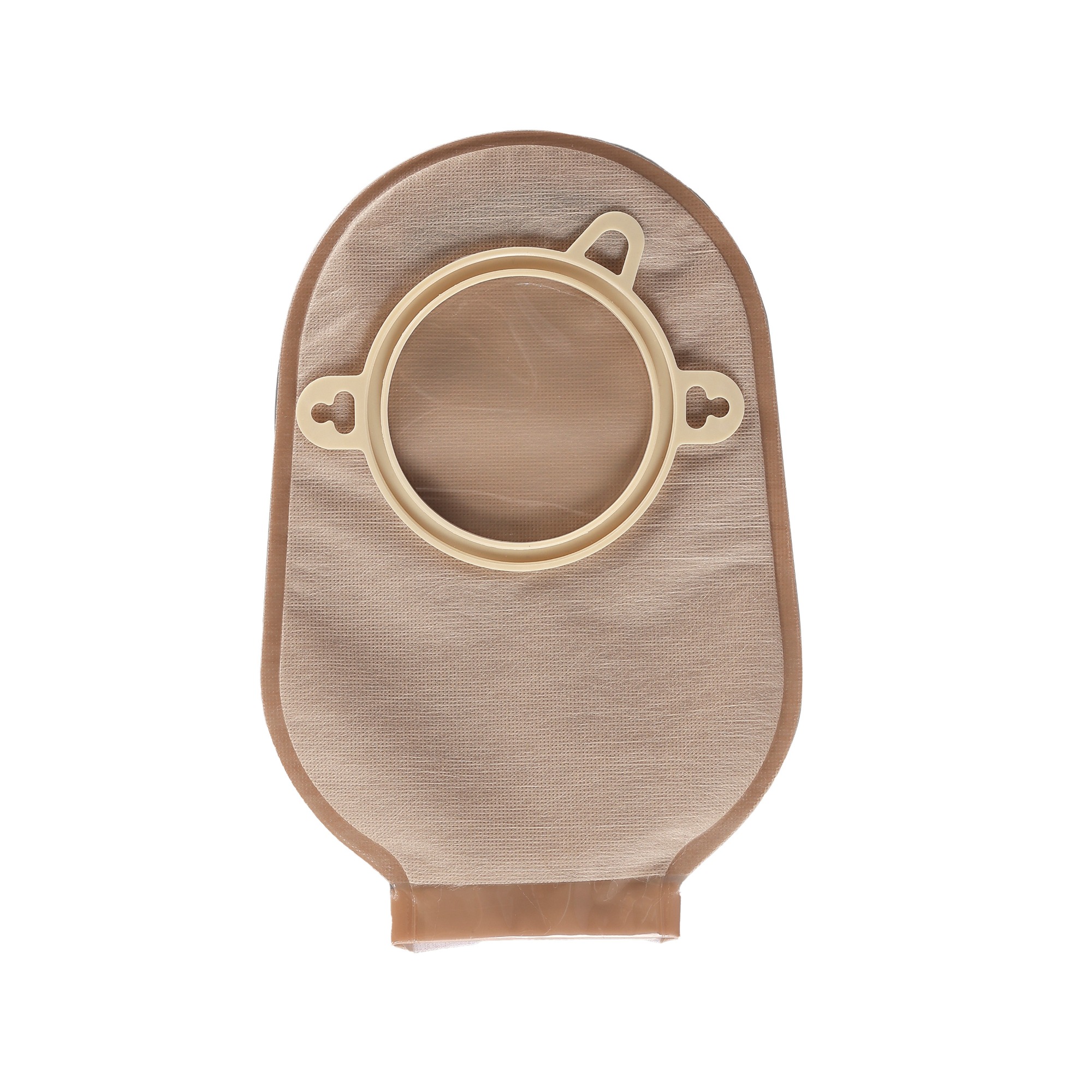 Two-piece Drainable Ostomy Pouch-Velcro strip-PET backing-Secure and Comfortable Stoma Care