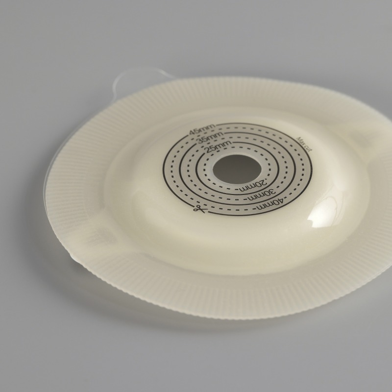 Two-piece Drainable Ostomy Pouch-for convex baseplate-PET backing-Secure and Comfortable Stoma Care