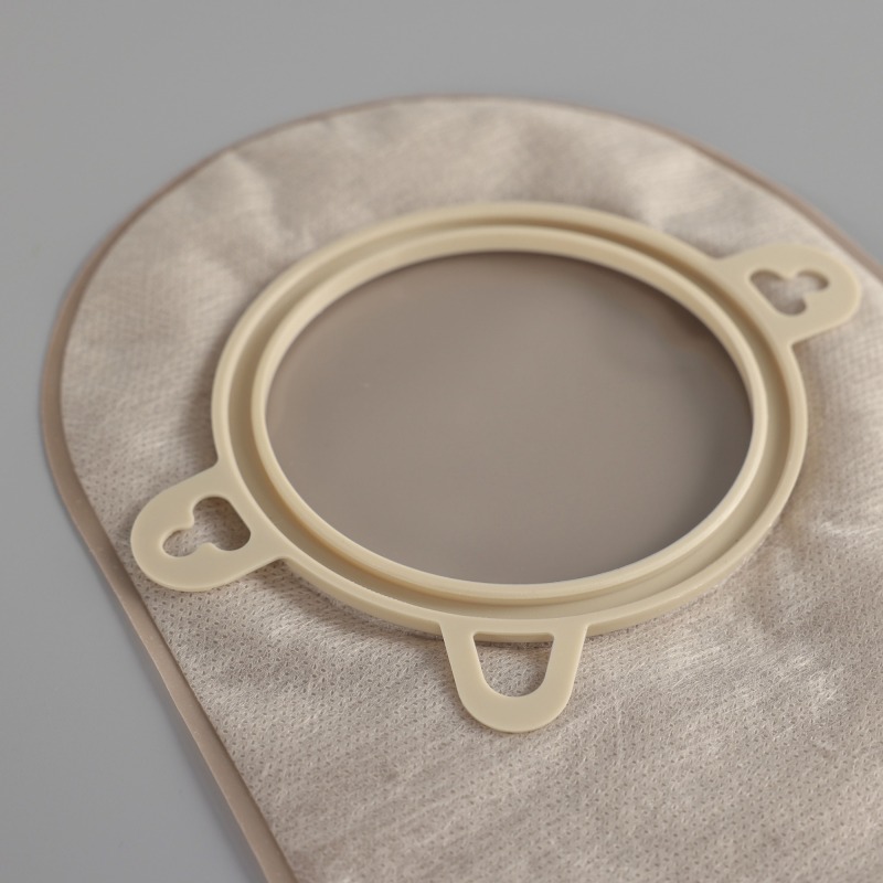 Two-piece Drainable Ostomy Pouch -Clip-PET backing-Secure and Comfortable Stoma Care