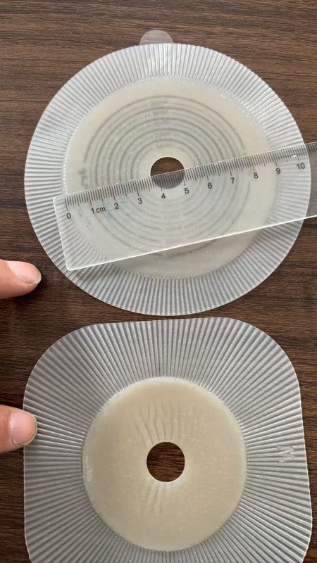 Two-piece Drainable Ostomy Pouch-for convex baseplate-PET backing-Secure and Comfortable Stoma Care