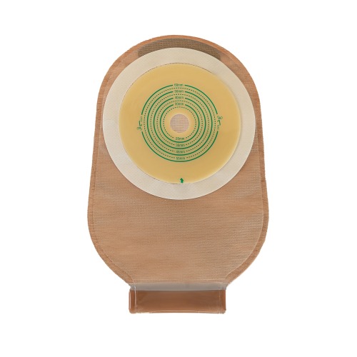 One-piece Drainable Ostomy pouch-Velcro-Double ring adhesive-paper backing-Secure and Comfortable Stoma Care